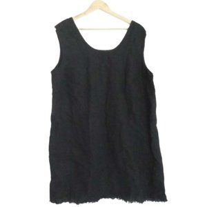 FLAX Linen Shift Dress - 100% LINEN - size 2G (2XL)